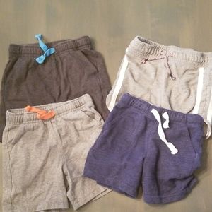4 pairs of boy's play shorts